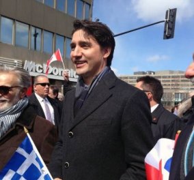  Πρωθυπουργός Καναδά: Zito Hellas! Το Ζήτω του ωραίου Τριντό στην Ελληνική παρέλαση