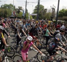 Παίρνουμε το ποδήλατό και συμμετέχουμε στον 23ο Ποδηλατικό Γύρο της Αθήνας - Ποιοι δρόμοι θα μείνουν κλειστοί