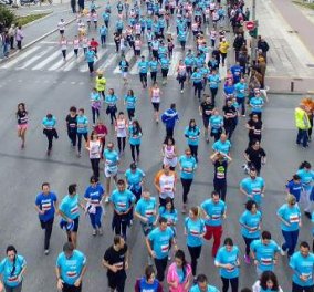 Πατουλίδου, Αϊβάζης, Κορινθίου, Σρόιτερ και πολλοί ακόμα Έλληνες celebrities έτρεξαν στον 11ο Μαραθώνιο της Θεσσαλονίκης (φωτό)