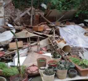Βρήκαν 6,5 τόνους σκουπίδια σε σπίτι ζεύγους ρακοσυλλεκτών στη Θεσσαλονίκη - Φώτο