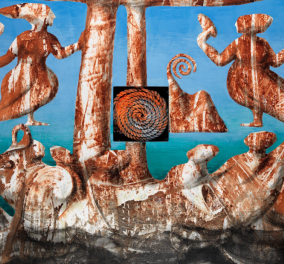 Ο συναρπαστικός κόσμος με βράχια λουσμένα στο άσπιλο ελληνικό φως- Έργα του  Βαγγέλη Ρήνα  
