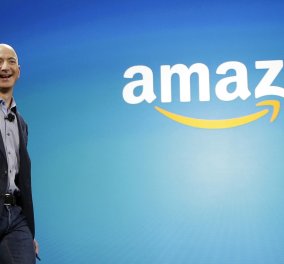 Ρεκόρ! Ο Τζεφ Μπέζος CEO της Amazon έβγαλε 6 δισ. δολάρια σε 20 λεπτά - Οι μετοχές γαρ εκτοξεύτηκαν‏