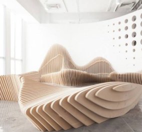 Το design για εναλλακτική διακόσμηση κάνει πάρτι: Απίθανες ξύλινες καρέκλες και καθίσματα