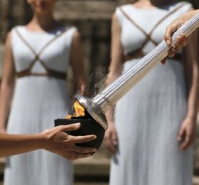 Όλες οι φωτό από την τελετή αφής της Ολυμπιακής Φλόγας: Η συγκλονιστική πρωθιέρεια Λέχου & το Παγκόσμιο μήνυμα ειρήνης
