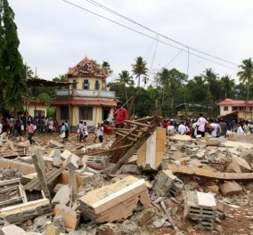 Οδύνη & πόνος για τα θύματα της πυργκαγιάς του βουδιστικού ναού στην Ινδία