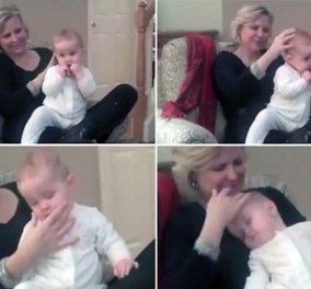 Μητέρα κοιμίζει το μωρό της σε λιγότερο από 1 λεπτό με μασάζ - Η απίθανη τεχνική που θα σας σώσει