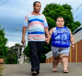 Κίνδυνος για την ζωή του 5χρονου που έφτασε τα 75 κιλά - Παίρνει 5 την εβδομάδα