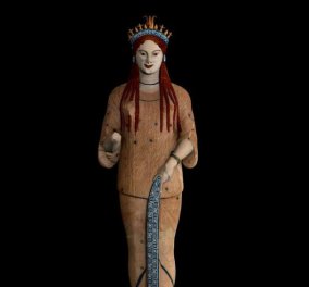 Μια αρχαία Κόρη από το Μουσείο της Ακρόπολης στο περίφημο Ερμιτάζ  