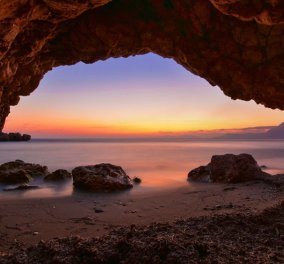 Ταξίδι στις θαλασσοσπηλιές της Σάμου: Εντυπωσιακές φωτό από τις «κρυμμένες» ομορφιές του νησιού