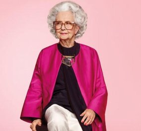 Top Woman 100 ετών η Μπο Γκίλμπερτ και ποζάρει για τη Vogue (βίντεο) που γιορτάζει τα 100 της γενέθλια!