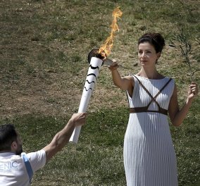 Άναψε σήμερα η Ολυμπιακή Φλόγα με Πρωθιέρεια την Κατερίνα Λέχου- Όλο το πρόγραμμα της  Λαμπαδηδρομίας