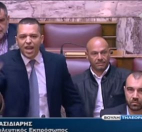 Άναψαν τα αίματα στην Βουλή: Οι ύβρεις του Ηλ. Κασιδιάρη & η αντίδραση του Ν. Κακλαμάνη (βίντεο)