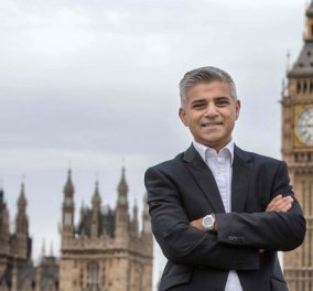 Για πρώτη φορά μουσουλμάνος δήμαρχος στο Λονδίνο - Έγραψε ιστορία ο Σαντίκ Χαν 