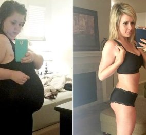 Story of the day: Η 28χρονη Christine μετά από άβολο οικογενειακό δείπνο πήρε απόφαση ζωής - Έχασε 68 κιλά και έγινε κουκλάρα