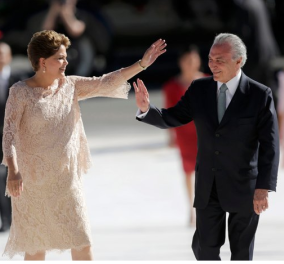 Αυτός είναι ο νέος Πρόεδρος της Βραζιλίας με την κατά 43 χρόνια μικρότερη καλλονή σύζυγο του 