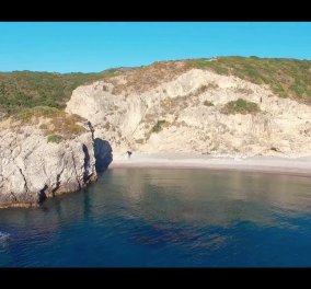 Eκπληκτικό: Δείτε τα Κύθηρα από ψηλά σε ένα εντυπωσιακό video με drone