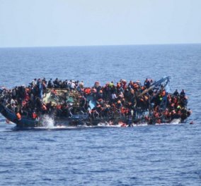 Ξεπερνούν τους 100 οι νεκροί από το νέο ναυάγιο ανοιχτά της Λιβύης - Φωτό από το σημείο της τραγωδίας