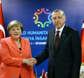 Κίτρινη κάρτα από Μέρκελ σε Ερντογάν: Παγώνει το ζήτημα της βίζας - ''Παραβιάζονται πολλές ελευθερίες στην Τουρκία''