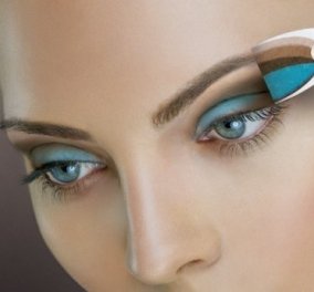 Νέα απίστευτη μέθοδος μακιγιάζ: Σκιές στα μάτια σας στο λεπτό με αυτοκόλλητα 