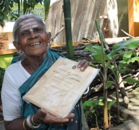 Μια αγράμματη Ινδή που έγινε άριστη περιβαλλοντολόγος, μεγάλωσε 384 δέντρα σαν παιδιά της 