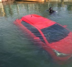 Κοινός νους! Ακολούθησε τις οδηγίες του GPS & (βίντεο) βούτηξε με το αυτοκίνητο στη λίμνη   