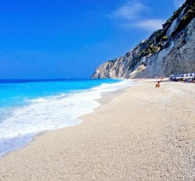 Οι μαγευτικοί Εγκρεμνοί από ψηλά: Πόσο άλλαξε ο μεγάλος σεισμός του 2015 την υπέροχη παραλία της Λευκάδας