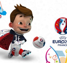 Δείτε πώς «γεννήθηκε» ο SuperVictor: Η επίσημη μασκότ του Euro 2016