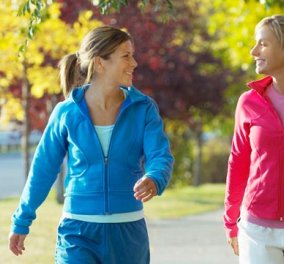 Σωτηρία γιά την υγεία: Μια βόλτα στο πάρκο μισής ώρας αντίο σε κατάθλιψη και υπέρταση  