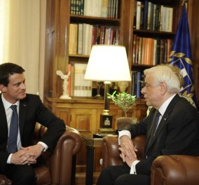 Στην Αθήνα ο Μανουέλ Βαλς – "Μπορείτε να υπολογίζετε στη συνεργασία της Γαλλίας"