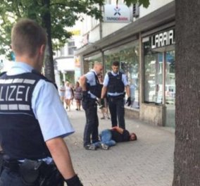 Μια νεκρή και 2 τραυματίες από επίθεση άνδρα με μαχαίρι στη νότια Γερμανία - Συνελήφθη ο δράστης 