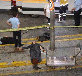 Βίντεο - ντοκουμέντο από το Ατατούρκ: Η στιγμή που τζιχαντιστής πυροβολεί Tούρκο αστυνομικό 