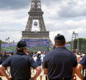 Με "δρακόντεια" μέτρα ασφαλείας ετοιμάζεται το Παρίσι για τον αποψινό μεγάλο τελικό του Euro 