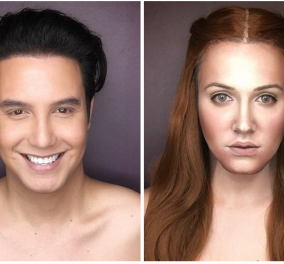 Ο 33χρονος Πάολο μεταμορφώνεται στους χαρακτήρες του Game of Thrones μόνο με make up - Δείτε φωτό