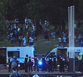 Σφραγίστηκε το Hyde Park του Λονδίνου μετά από επεισόδια: Υπέρμαχοι του κινήματος ''Black Lives Matter'' μαχαίρωσαν 3