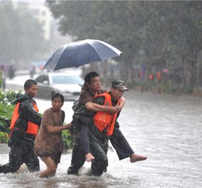 Συναγερμός στην Κίνα: Τουλάχιστον 14 νεκροί και 72 αγνοούμενοι από καταρρακτώδεις βροχές 