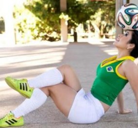 Τοp Woman η 25χρονη Βραζιλιάνα Raquel: Παίζει μπάλα με ψηλοτάκουνα & κάνει κόλπα που αφήνουν τους άντρες άναυδους