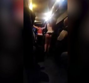 Το απόλυτο viral βίντεο: Μεθυσμένες άρχισαν το στριπτίζ μέσα στο λεωφορείο