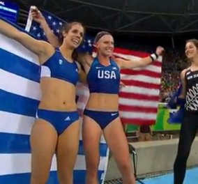 Η Κατερίνα Στεφανίδη στην κορυφή του κόσμου! Χρυσή Ολυμπιονίκης στο άλμα επί κοντώ (βίντεο)