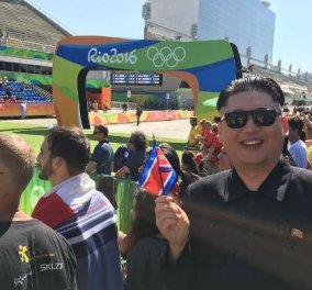 Βίντεο: Σωσίας του Κιμ Γιονγκ Ουν έκανε βόλτες στο Ρίο και προκάλεσε πανικό  