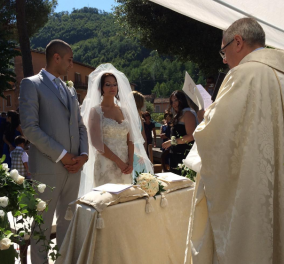 Love is in the air: Ένας ευτυχισμένος γάμος στα συντρίμμια της Ιταλίας - Φώτο 