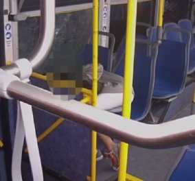 Είχε "Άγιο"! Μια σφαίρα τρύπησε το τζάμι λεωφορείου & πέρασε ξυστά από κεφάλι νεαρής επιβάτιδας (βίντεο)
