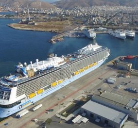 Summer @ eirinika - Ταξιδέψτε : 5 κρουαζιερόπλοια φτάνουν ή φεύγουν από το λιμάνι του Πειραιά - εκπληκτικά βίντεο