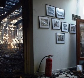 Πολύ κρίμα! Κάηκε ο ιστορικός κινηματογράφος «Απόλλων» από τη φωτιά στη Λευκάδα - Φωτό