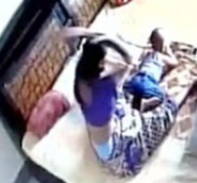 Βίντεο: Σοκ προκαλεί αυτή η μητέρα που χτυπάει με μανία τον γιο της!   