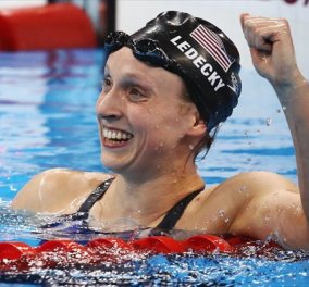 Ρίο 2016 - Κολύμβηση: Έγραψε ιστορία η Λεντέκι ξεπερνώντας και το δικό της παγκόσμιο ρεκόρ