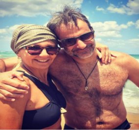 Ο Κυριάκος Μητσοτάκης αγκαλιά με τη Μαρέβα σε παραλία στα Χανιά - Δείτε την φωτογραφία που ανέβασαν στο Instagram