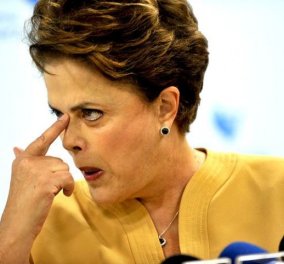 Είναι οριστικό - Παραπέμπεται σε δίκη η Πρόεδρος της Βραζιλίας Ρούσεφ