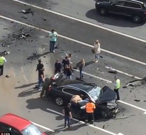 Τροχαίο δυστύχημα για ένα από τα επίσημα αυτοκίνητα του Βλ. Πούτιν - Νεκρός ο αγαπημένος του οδηγός (βίντεο)