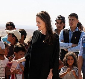 "Βάλτε επιτέλους τέλος στον πόλεμο στη Συρία": Νέα έκκληση της Αντζελίνα Τζολί προς τους ηγέτες του κόσμου, από την Ιορδανία