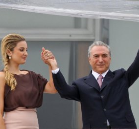 Και από σήμερα η Βραζιλία έχει νέο Πρόεδρο αλλά και την ωραιότερη πρώτη Κυρία του πλανήτη- Φώτο, Βίντεο 